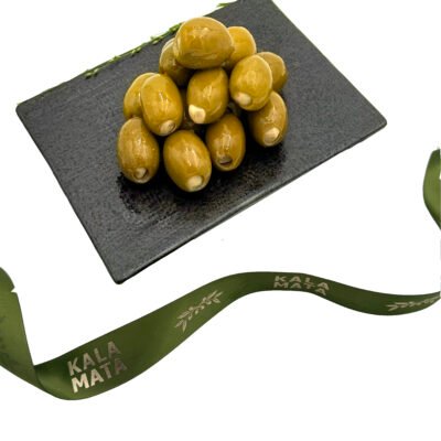Olives Stuffed with Garlic